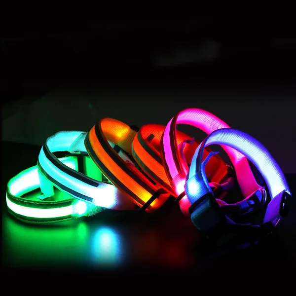 Collier lumineux LED rechargeable USB
